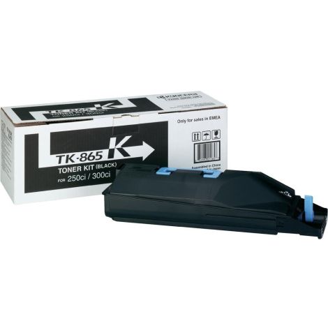 Toner Kyocera TK-865K, čierna (black), originál