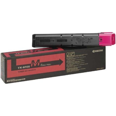 Toner Kyocera TK-8705M, purpurová (magenta), originál