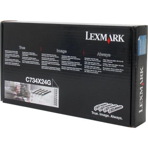 Optická jednotka Lexmark C734X24G (C734, C736, X734, X736, X738), CMYK, štvorbalenie, multipack, originál