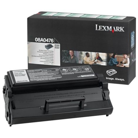 Toner Lexmark 08A0476 (E320, E322), čierna (black), originál