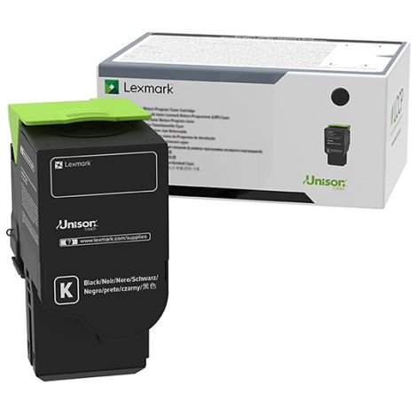 Toner Lexmark C240X10 (C2425, MC2425), čierna (black), originál