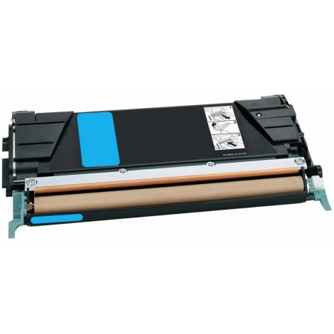 Toner Lexmark C5220CS (C522, C524, C530, C532, C534), azúrová (cyan), alternatívny