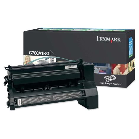 Toner Lexmark C780A1CG (C780, C782, X782), azúrová (cyan), originál