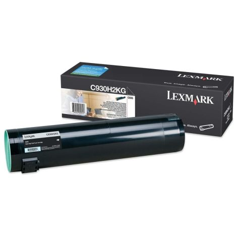 Toner Lexmark C930H2KG (C935), čierna (black), originál