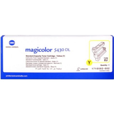 Toner Konica Minolta 4539132, 1710582002 (MagiColor 5430), žltá (yellow), originál