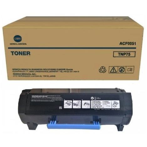 Toner Konica Minolta TNP75, ACF0051, čierna (black), originál