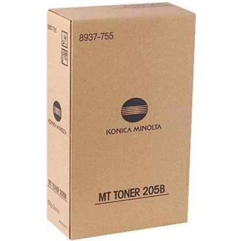 Toner Konica Minolta TN205B, 8937755, dvojbalenie, čierna (black), originál