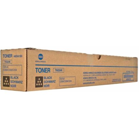 Toner Konica Minolta TN324K, A8DA150, čierna (black), originál