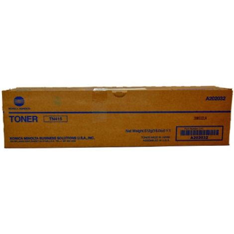 Toner Konica Minolta TN415, A202052, čierna (black), originál