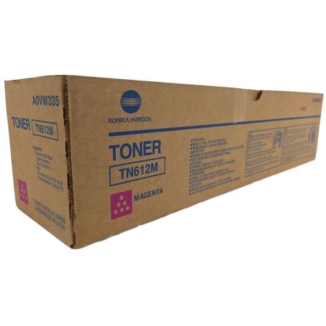 Toner Konica Minolta TN612M, A0VW350, purpurová (magenta), originál