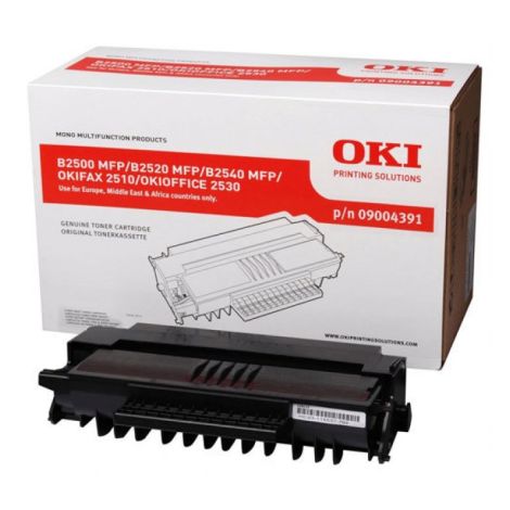 Toner OKI 09004391 (B2500, B2520, B2540), čierna (black), originál