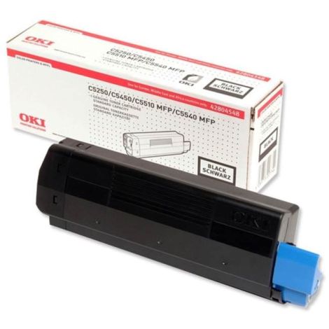 Toner OKI 42804548 (C5250, C5450, C5500, C5510, C5540), čierna (black), originál