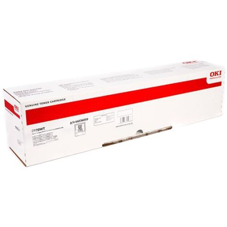 Toner OKI 44036059 (C920), biela (white), originál