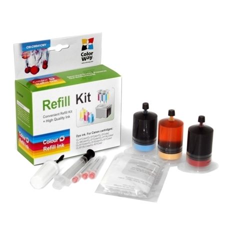 Plniaca sada (refill kit) pre kazetu HP 651 (C2P11AE), farebná (tricolor)