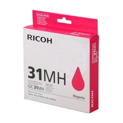 Cartridge Ricoh GC31HM, 405703, purpurová (magenta), originál