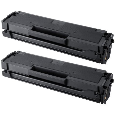 Toner Samsung MLT-D101S, dvojbalenie, čierna (black), alternatívny