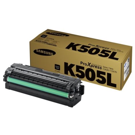 Toner Samsung CLT-K505L, čierna (black), originál