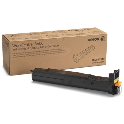 Toner Xerox 106R01319 (6400), žltá (yellow), originál