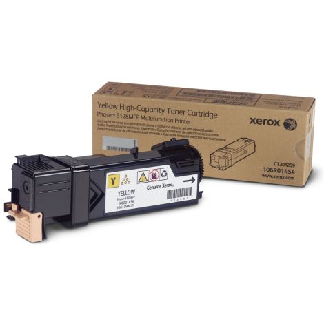 Toner Xerox 106R01458 (6128), žltá (yellow), originál