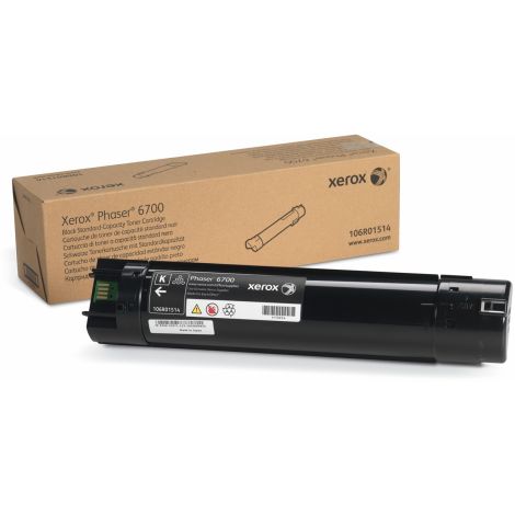 Toner Xerox 106R01514 (6700), čierna (black), originál