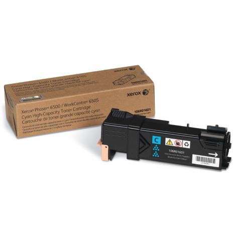 Toner Xerox 106R01601 (6500, 6505), azúrová (cyan), originál