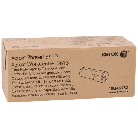 Toner Xerox 106R02732 (3610, 3615), čierna (black), originál