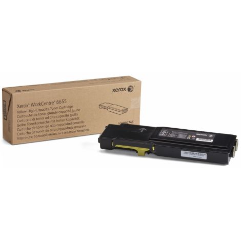 Toner Xerox 106R02754 (6655), žltá (yellow), originál