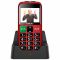 {EVOLVEO EasyPhone EB, mobilný telefón pre seniorov, červená EP-850-EBR}